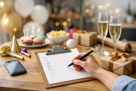 Verrassingsfeest checklist zonder stress
